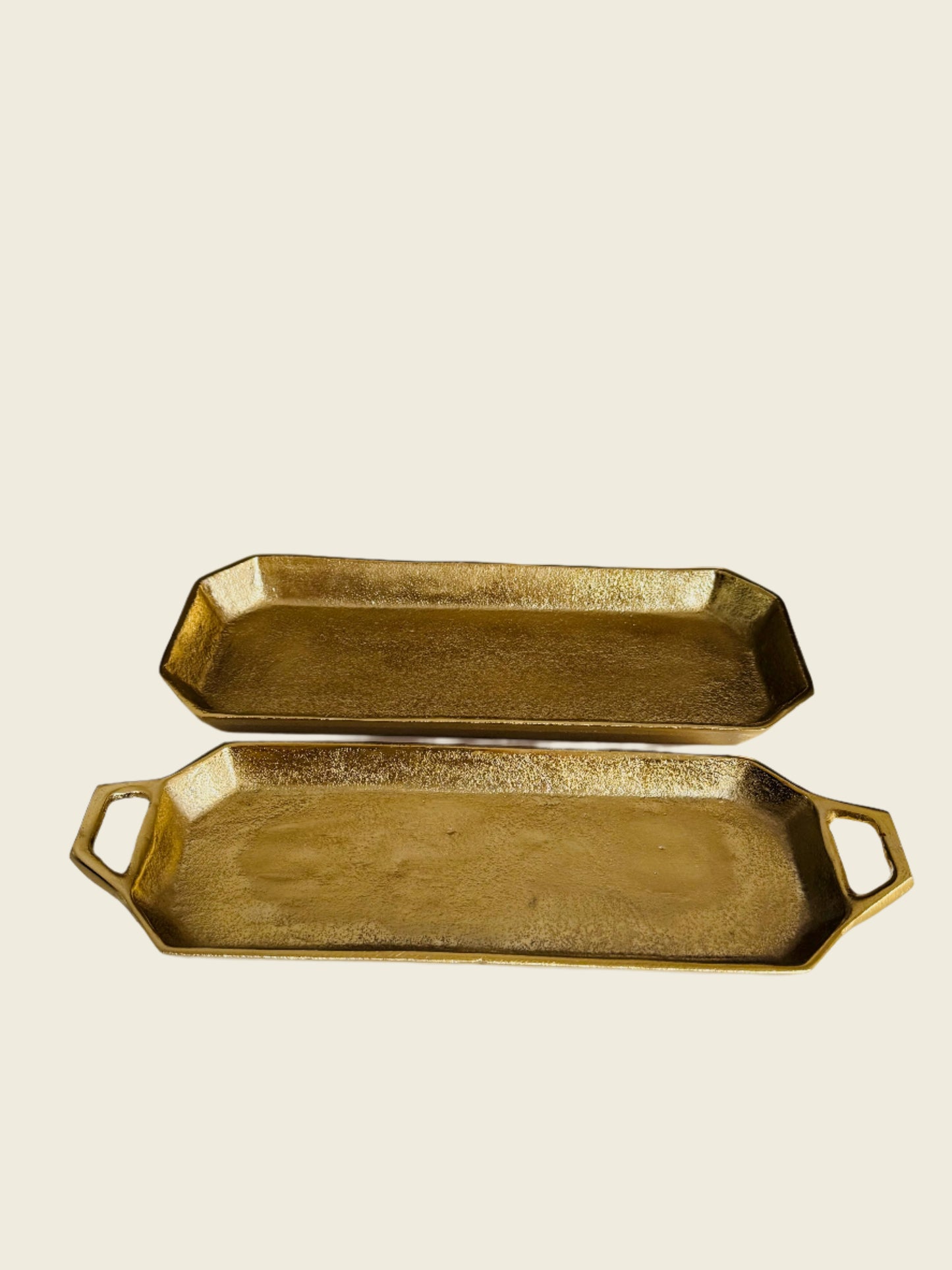 Gold Finish Trays | Home Decor