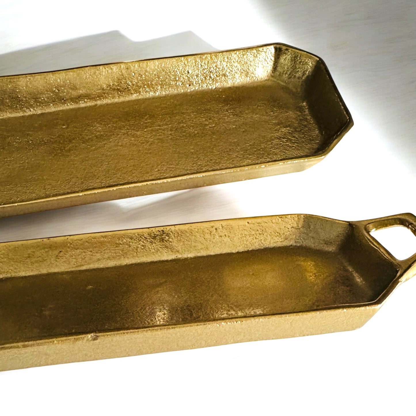 Gold Finish Trays | Home Decor