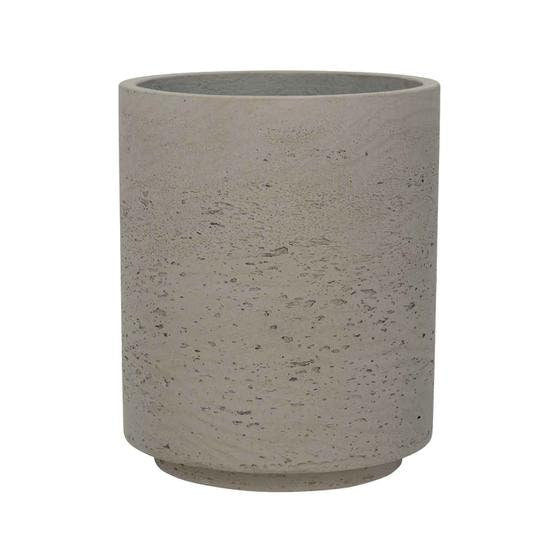 Round Rough Grey Planter 7.1" H Pot for Plants and Home Decor | Style 101 - Rustike Home