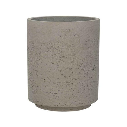 Round Rough Grey Planter 7.1" H Pot for Plants and Home Decor | Style 101 - Rustike Home