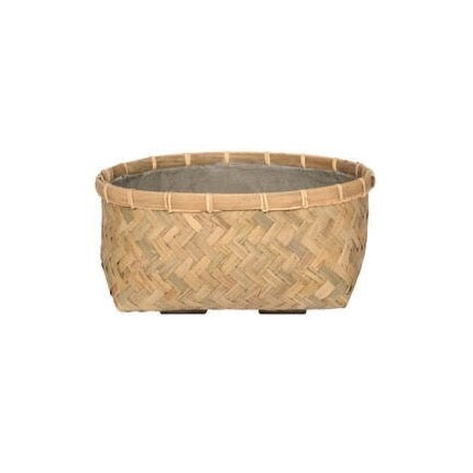 Woven Planter Bohemian Wicker 14.57" Planter Pot for Plants and Home Decor | Style 117 - Rustike Home