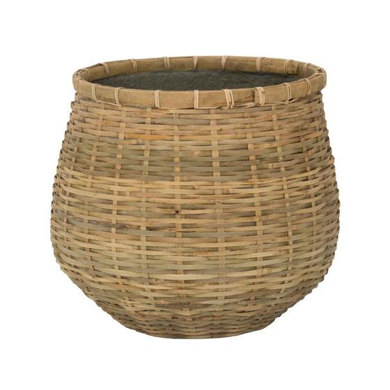 Woven Planter Bohemian Wicker 11.8" Planter Pot for Plants and Home Decor | Style 115 - Rustike Home