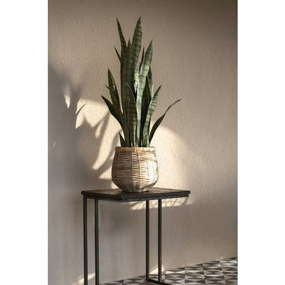 Woven Planter Bohemian Wicker 11.8" Planter Pot for Plants and Home Decor | Style 115 - Rustike Home