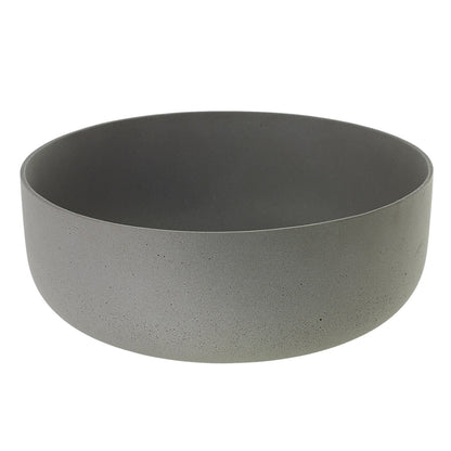 Round 14" H Modern Gray High Bowl Planter Pot for Plants and Home Decor | Style 146-2 - Rustike Home