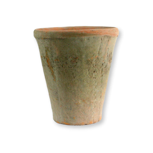 Round Rough Antique "Seville" Distressed Vintage Planter Pot for Home Decor | Style 153 - Rustike Home