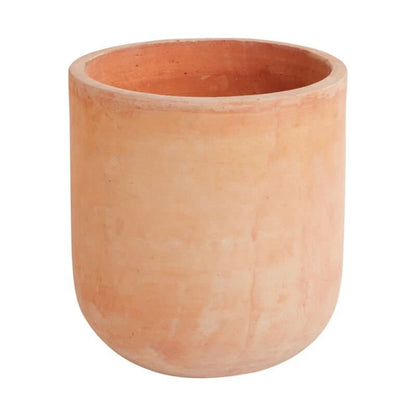 Round Terracotta "Ronda" Planter Pot for Plants and Home Decor - Rustike Home